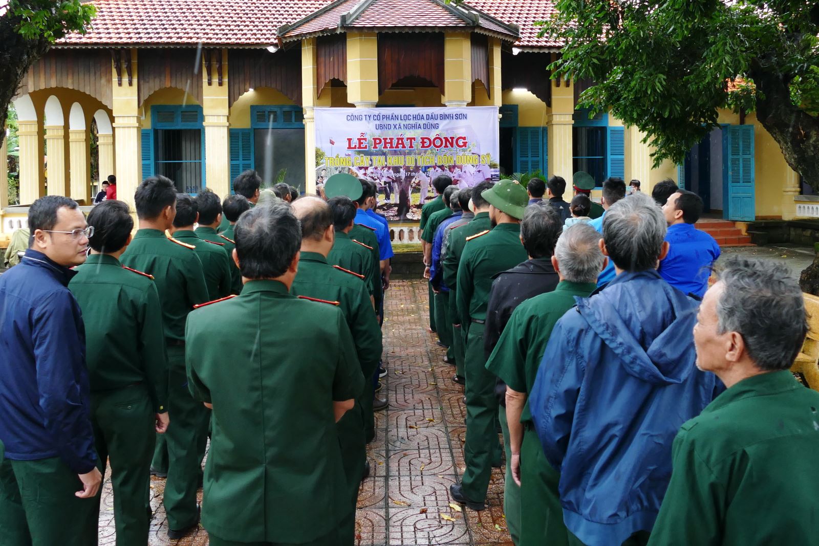 Hội Cựu chiến binh BSR ra quân trồng cây xanh
