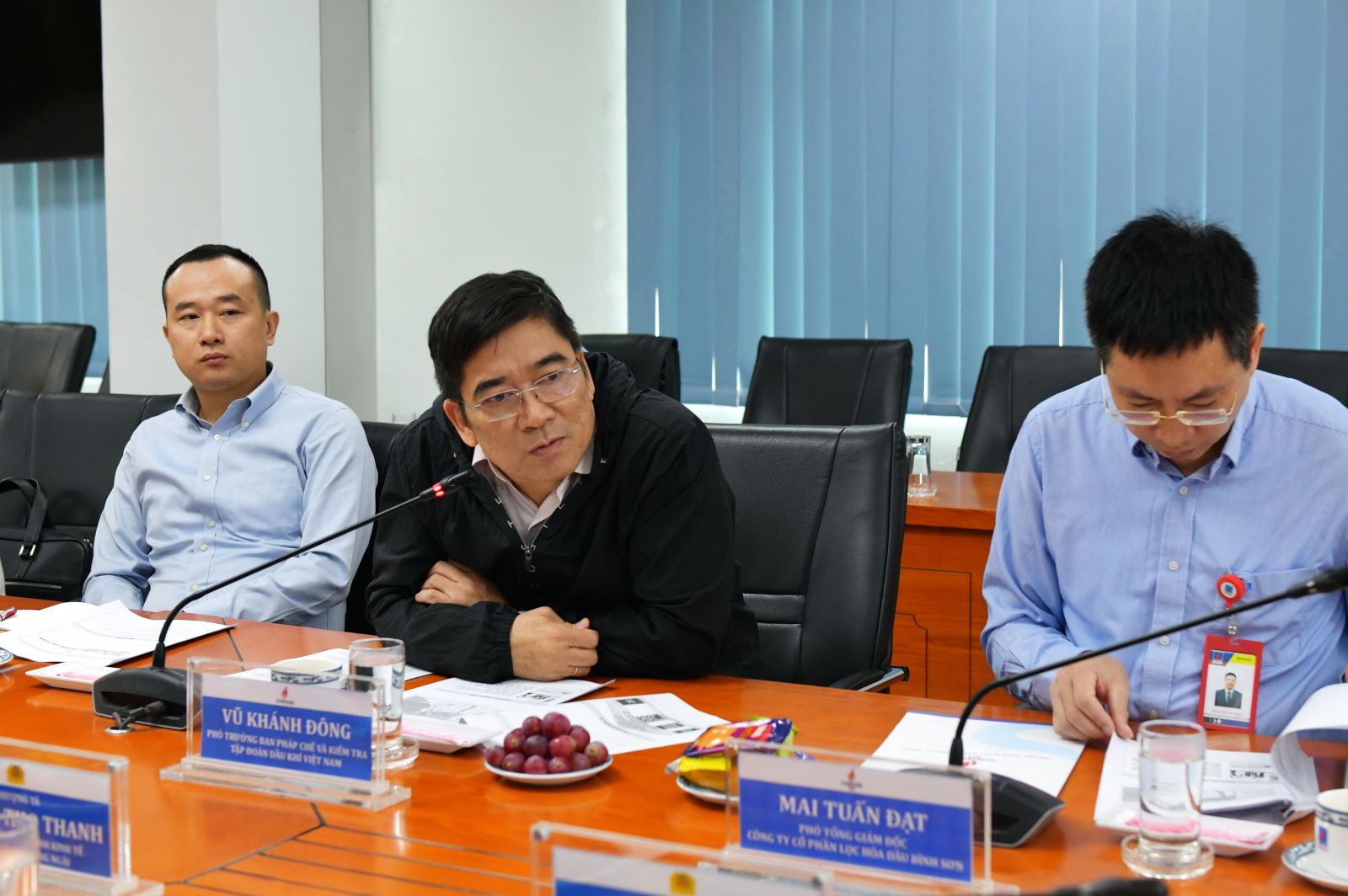 BSR làm việc với Bộ Công an và Tập đoàn Dầu khí Việt Nam về công tác bảo vệ NMLD Dung Quất - ảnh 5