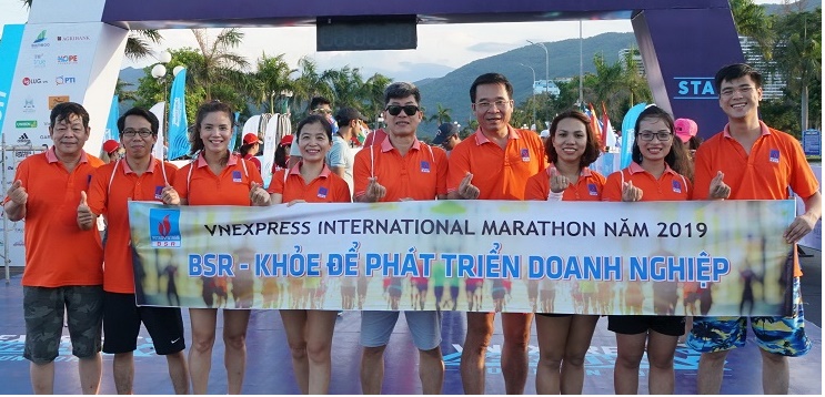 Câu lạc bộ việt dã BSR tham dự giải Marathon Quốc tế Quy Nhơn 2019