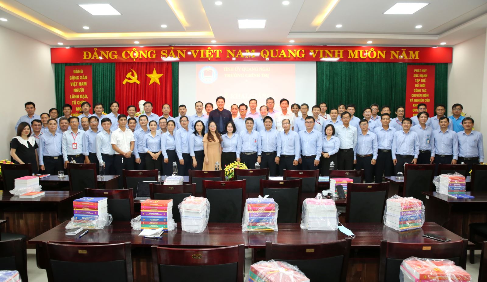 BSR và Trường Chính trị tỉnh Quảng Ngãi khai giảng lớp Trung cấp lý luận chính trị K22C01 khóa 2022-2023