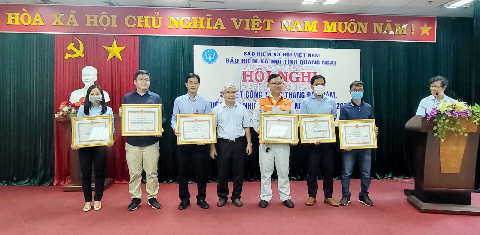 BSR nhận bằng khen của Tổng Giám đốc BHXH Việt Nam