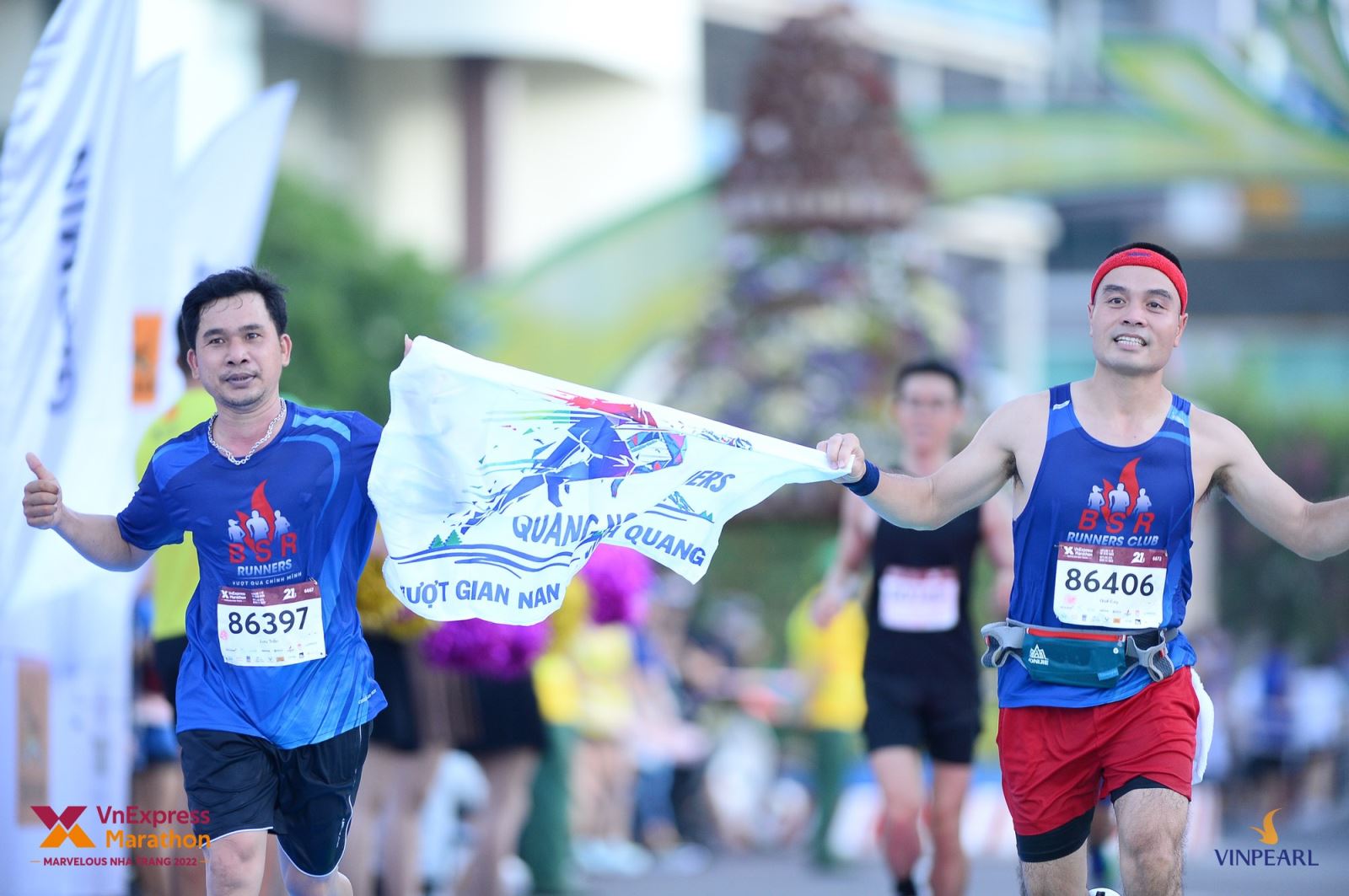 Tất cả các BSR Runners đều chinh phục được đường đua VnExpress Marathon Marvelous Nha Trang 2022