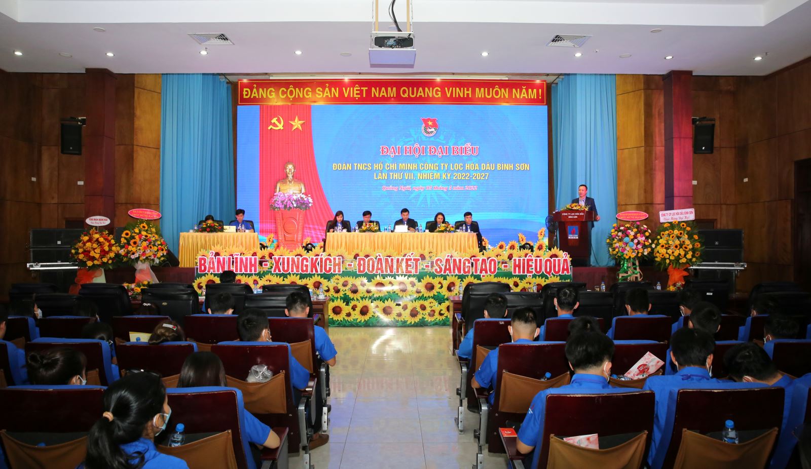 Đoàn TNCS Hồ Chí Minh Công ty  BSR tổ chức Đại hội đại biểu lần thứ VII nhiệm kỳ 2022 – 2027