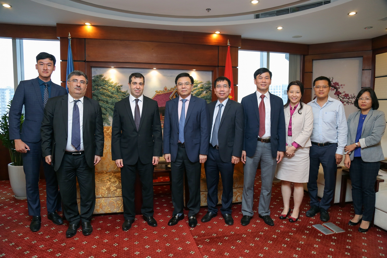 Lãnh đạo Petrovietnam và BSR tiếp Đại sứ Azerbaijan tại Việt Nam