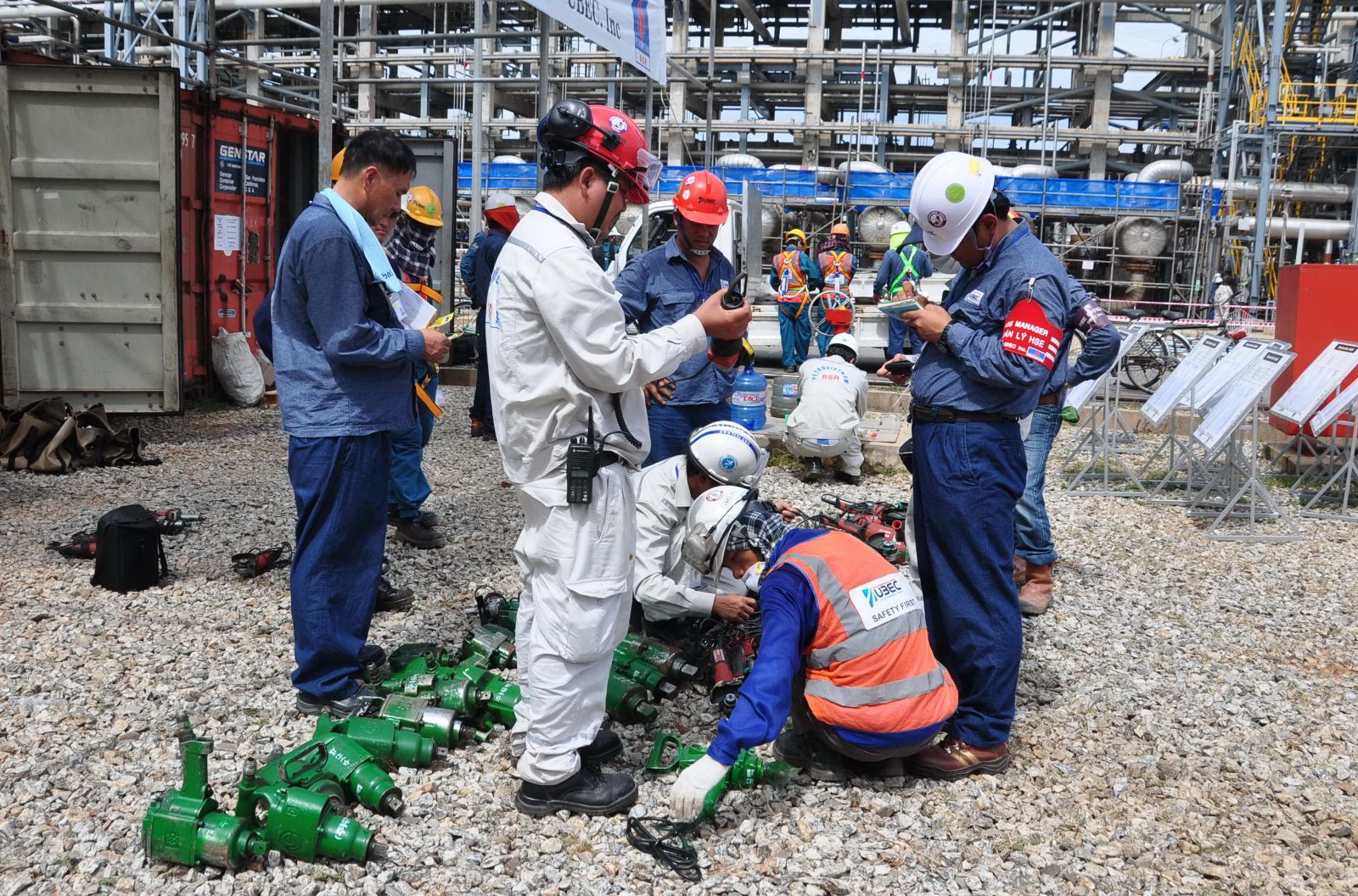 Lọc dầu Dung Quất vượt mốc 7 triệu giờ công an toàn