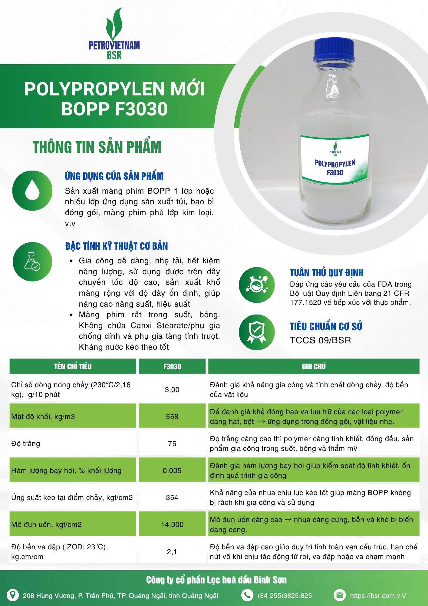 BOPP F3030